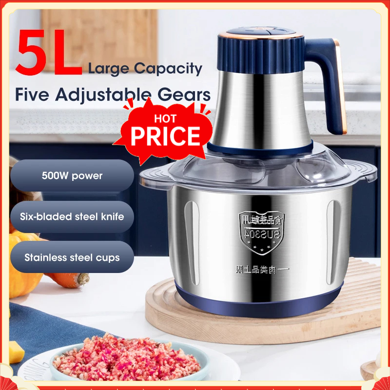 Baby 1 Year Food - Moedor de Carne Elétrico de 5L