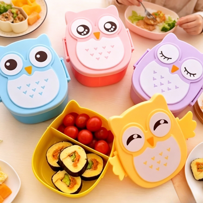 Baby Food Organizer - Marmita Plástica Portátil para Crianças e