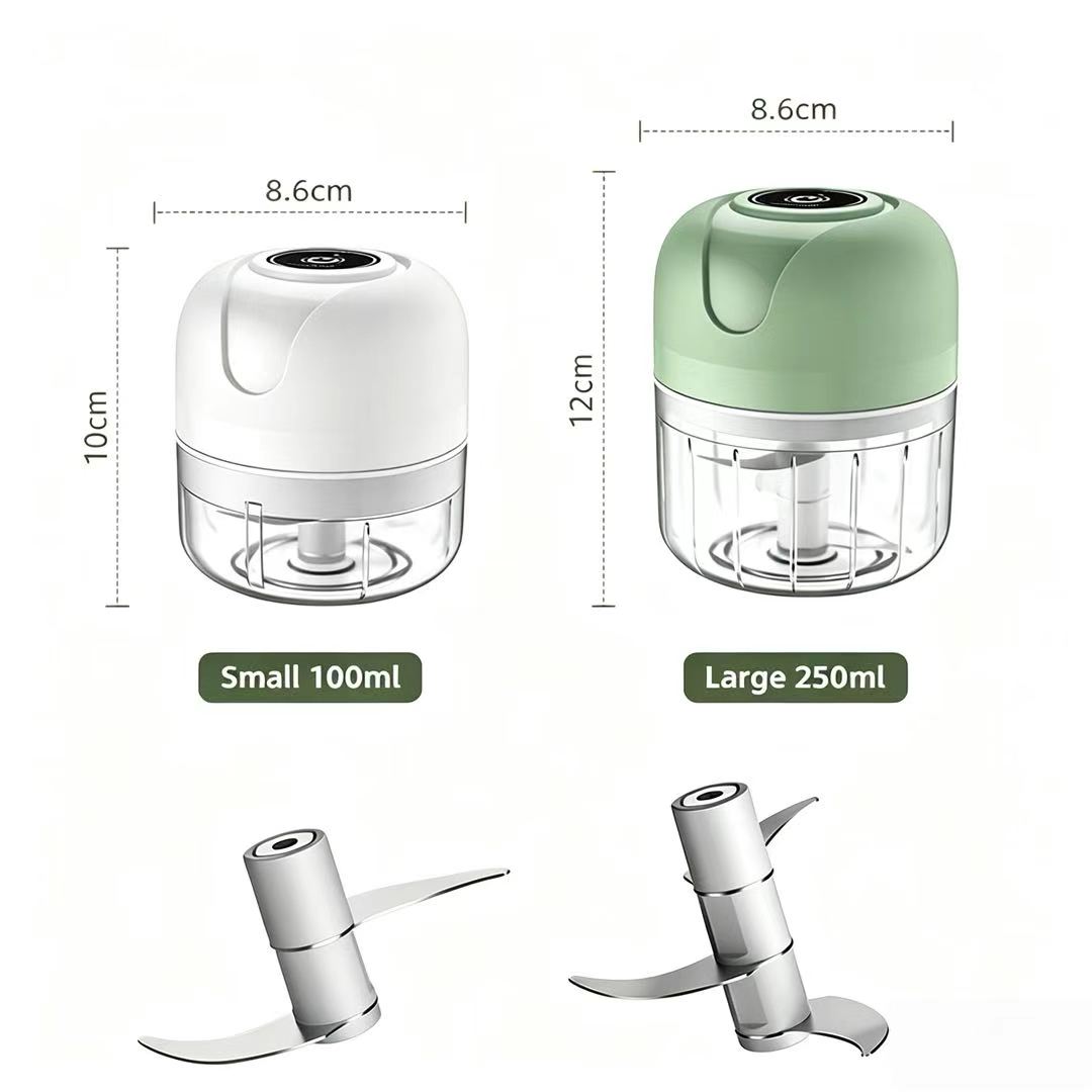 Baby 1 Year Food - Processador de Alimentos Elétrico Recarregável USB