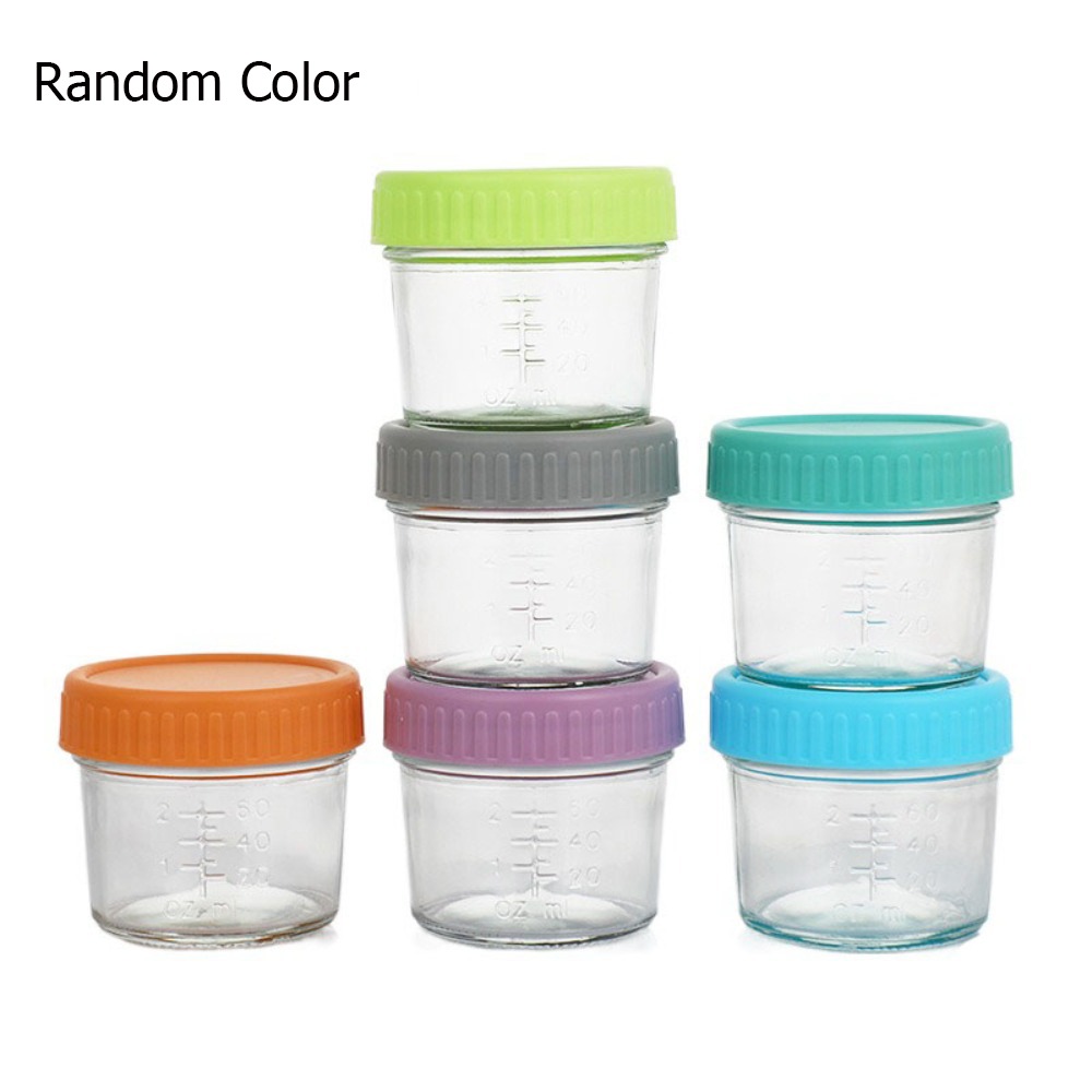 Baby Food Glass Jars - Jarra de vidro multiuso para comida