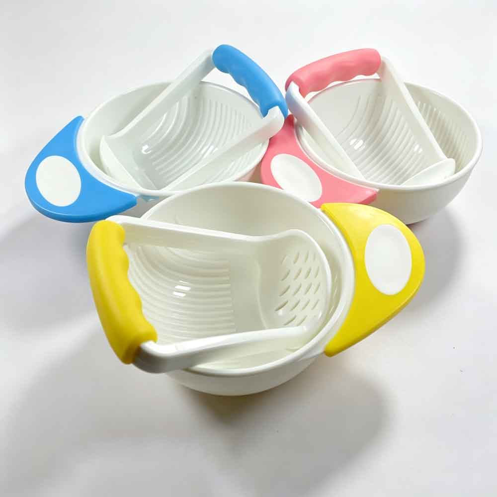 Baby Food Grinding Bowl - Tigela de Alimentação para Bebês, Tigela