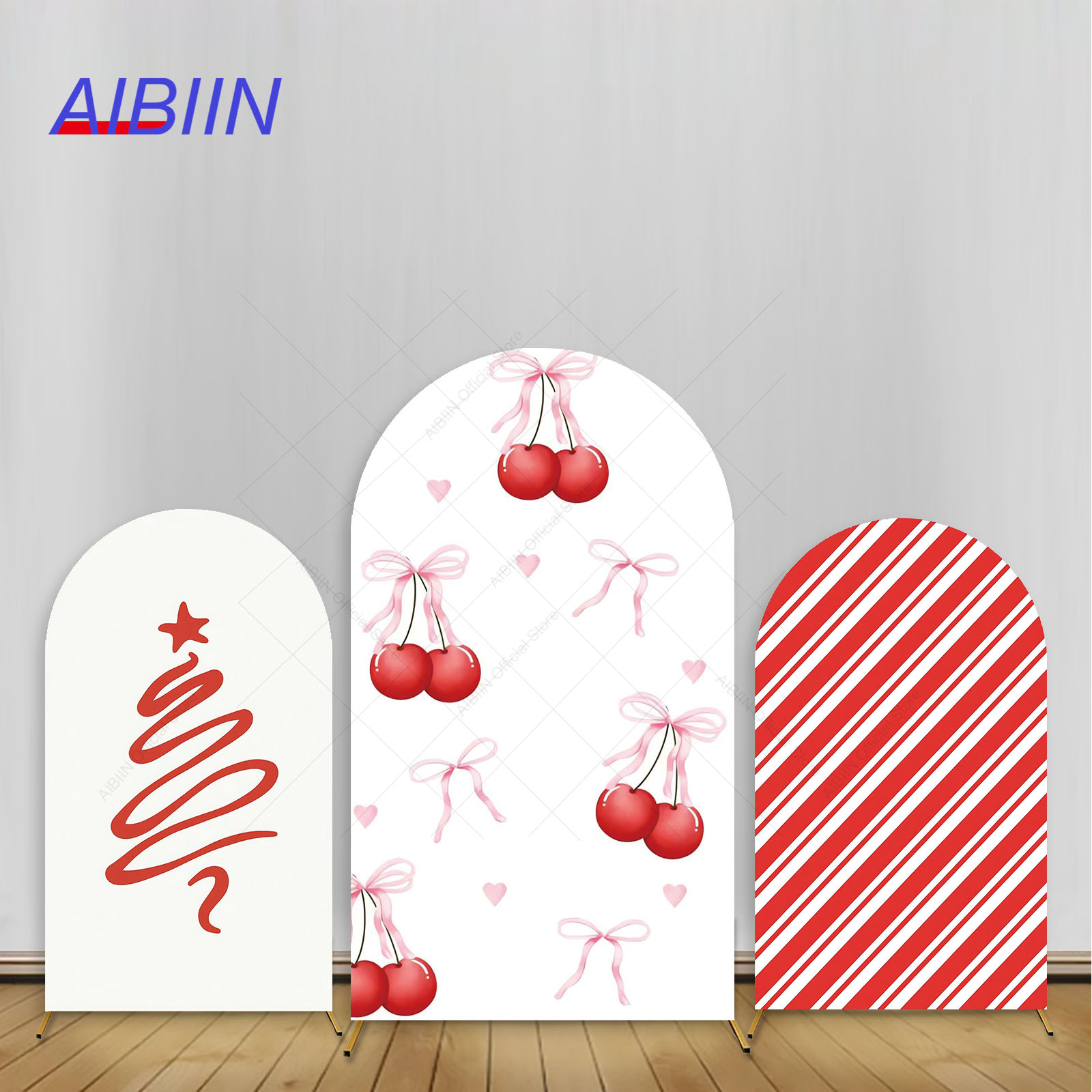 Baby Xmas Food - Arco de cereja feliz natal arco