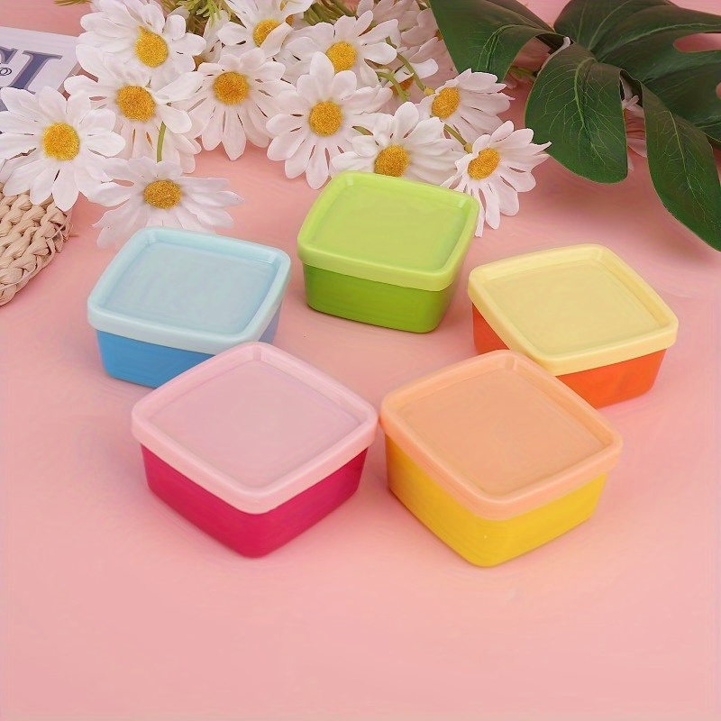 Snack Container Travel - 5 peças caixa de armazenamento de