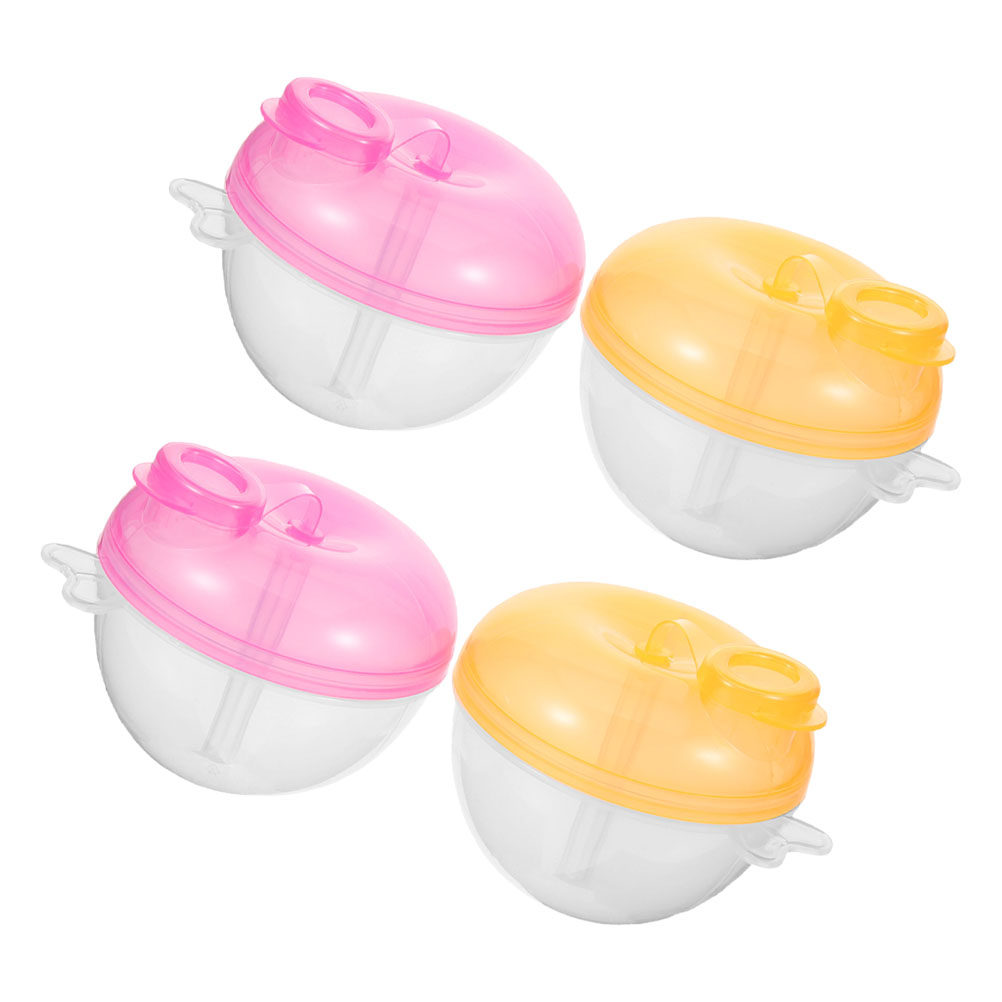 Snack Container Travel - Kit 4 Peças: Dispensador Portátil de