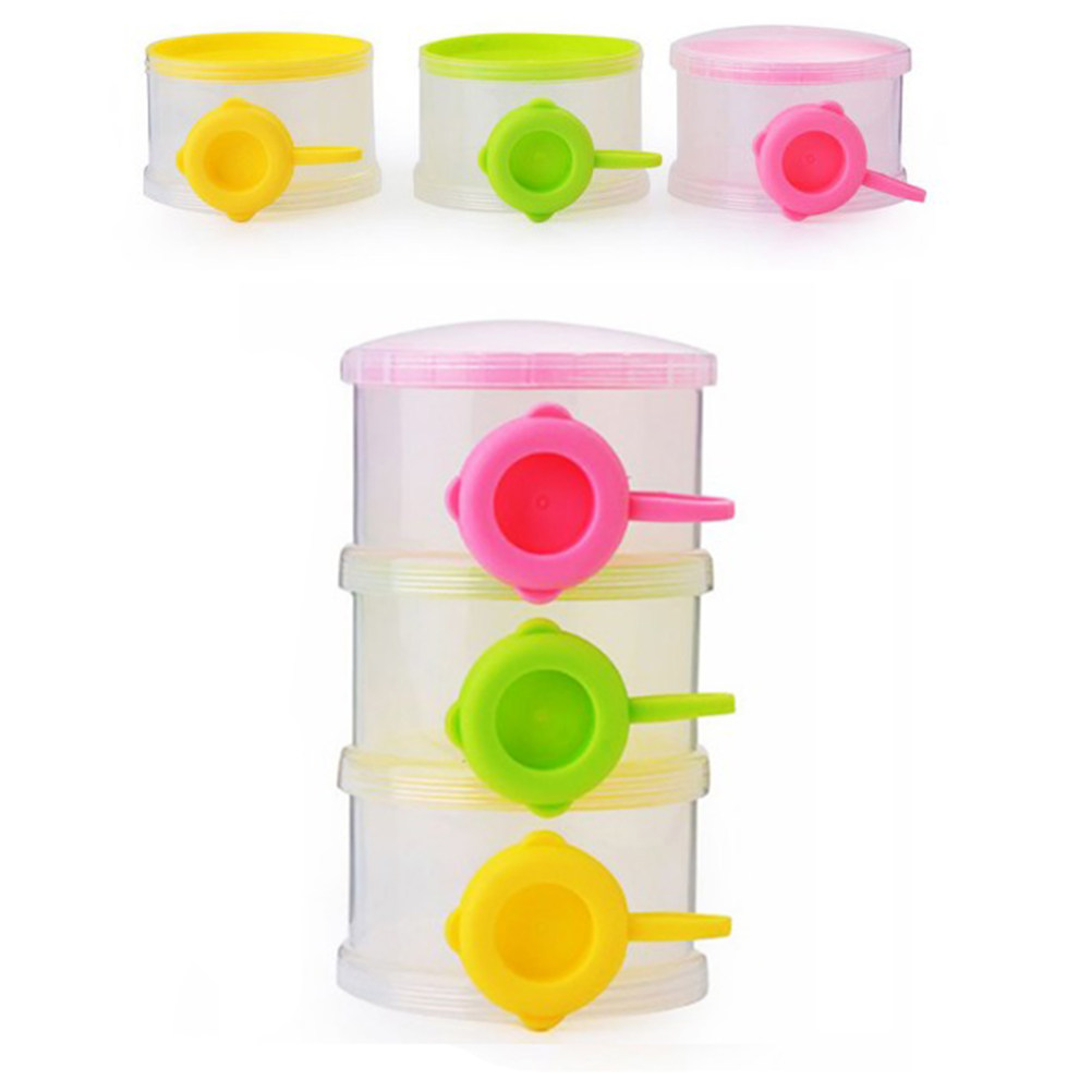 Snack Container Travel - Dispensador de Leite em Pó Portátil