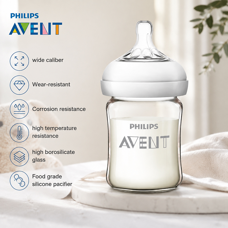 Baby Food Containers Glass - Avent mamadeira para bebês recém-nascidos scf678,