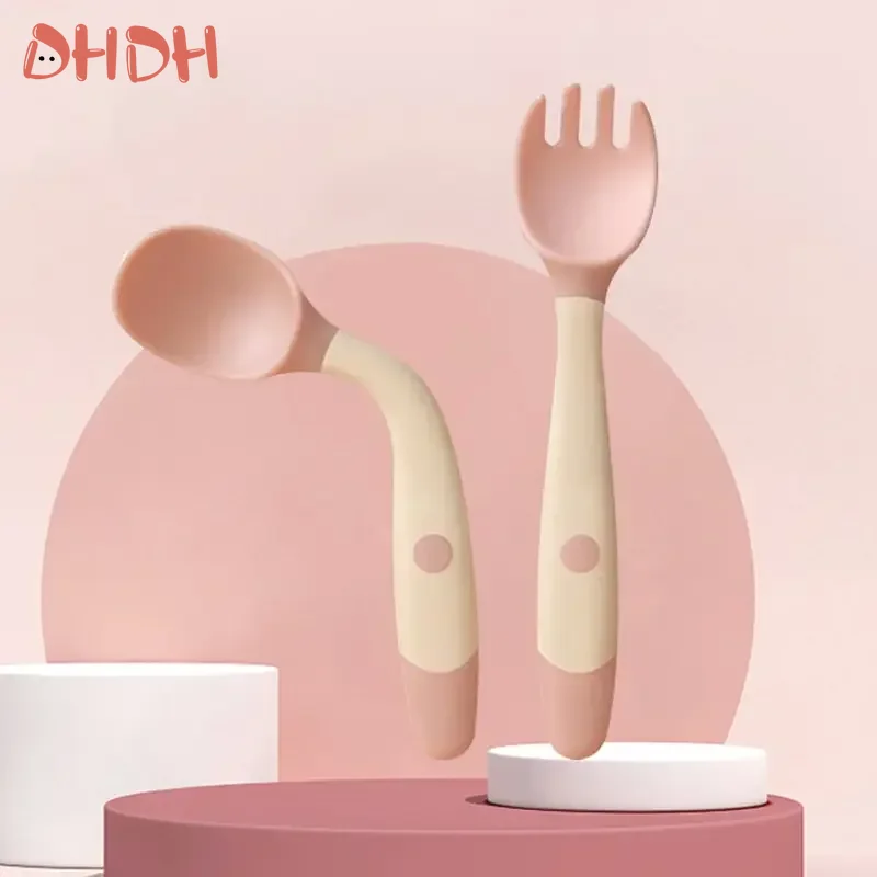 Baby Food Kit - Conjunto de colher e garfo de