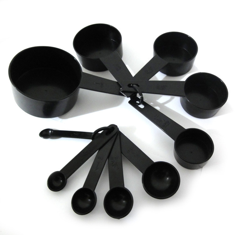Baby Food Oatmeal - 10 pçs conjunto preto colher de