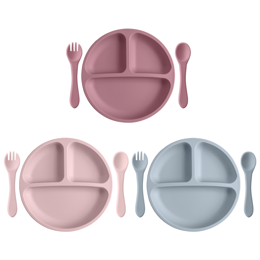 Baby Food Menu - 3 pçs conjunto de utensílios de