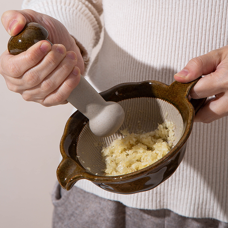 Tigela criativa para moer com  - Baby Food Grinding Bowl avaliação e preço