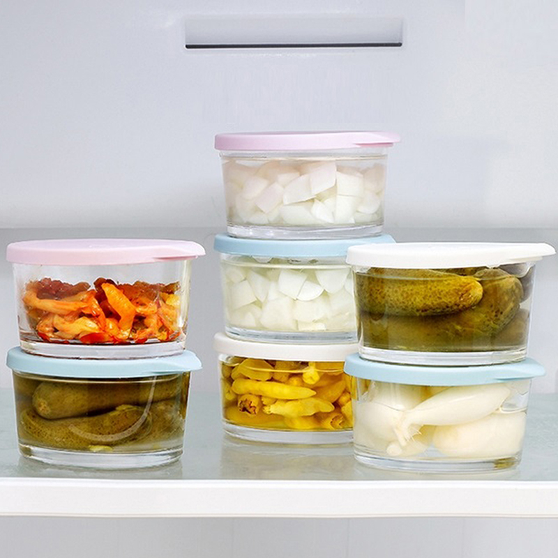 Recipiente Redondo para Armaze - Baby Food Containers Glass avaliação e preço