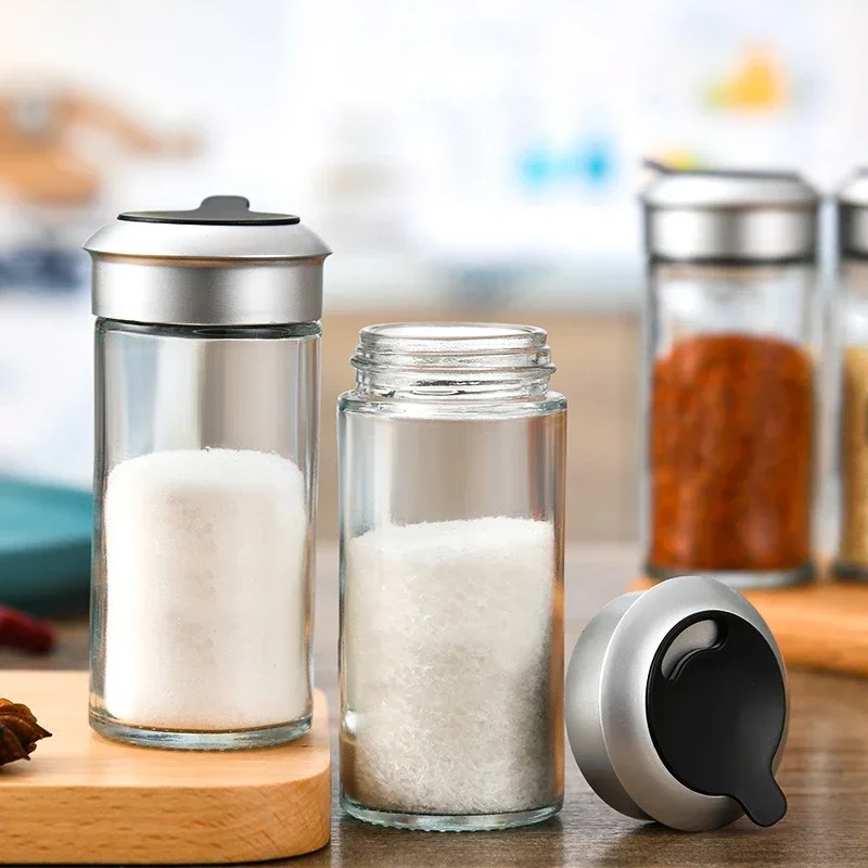 Pote de Temperos Giratório par - Baby Food Glass Jars avaliação e preço