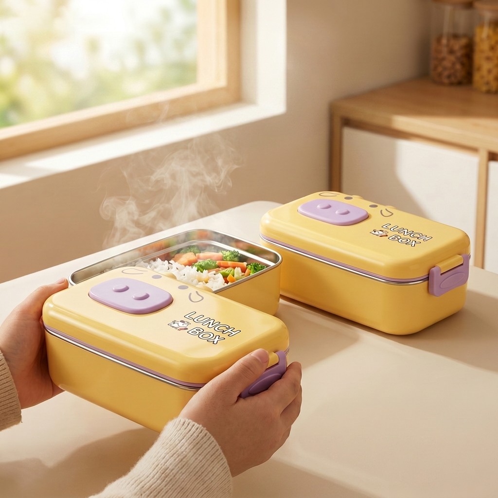 Caixa Bento de Aço Inoxidável  - Baby Food Organizer avaliação e preço