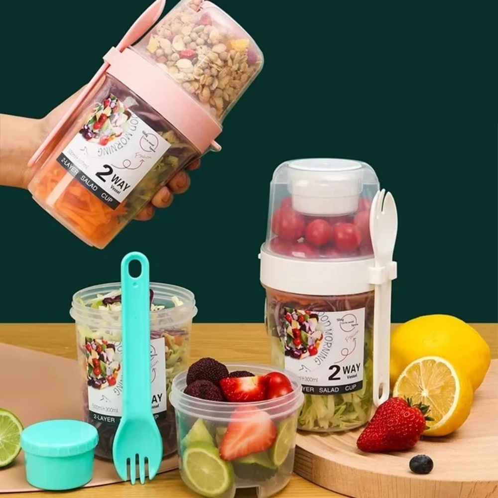 Copo de salada portátil copo d - Baby Food Oatmeal avaliação e preço