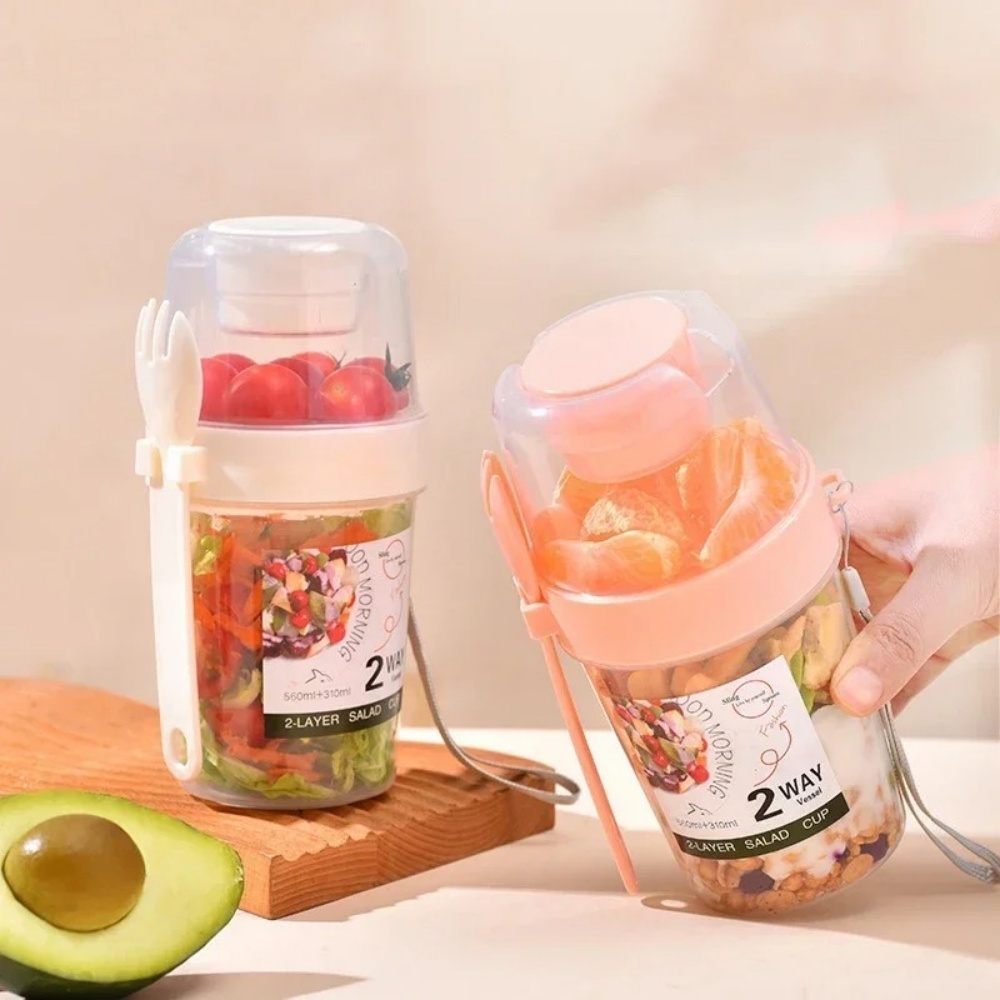 Copo de salada portátil copo d - Baby Food Oatmeal avaliação e preço