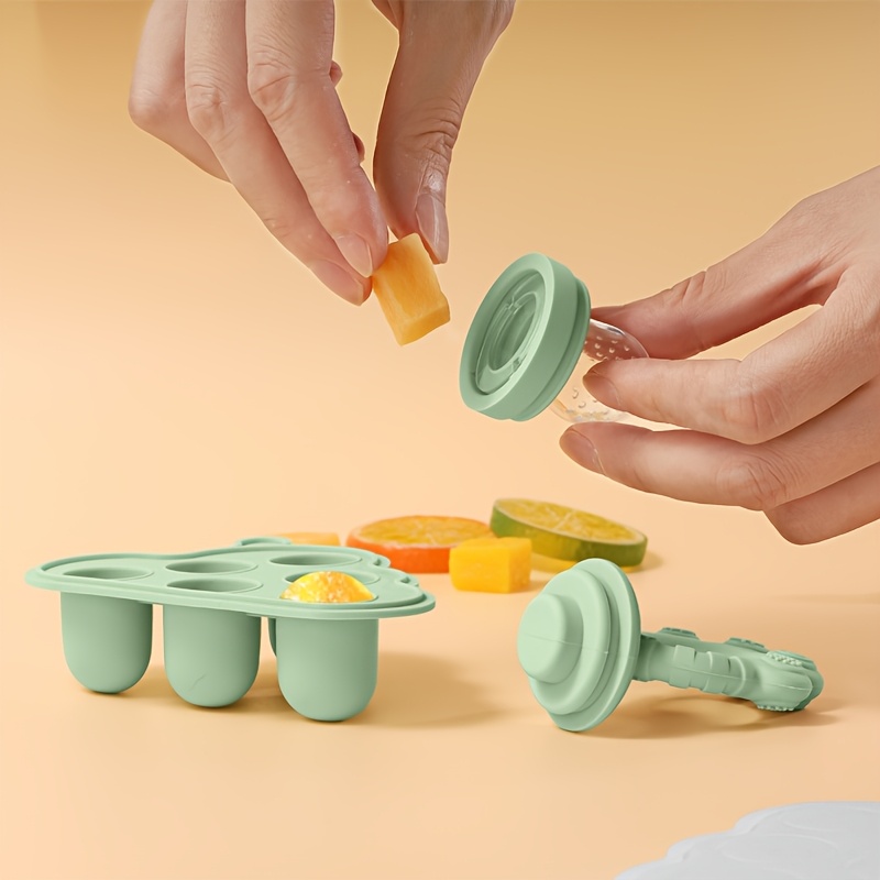 2 pces/1pc mini-molde congelad - Baby Food In Jar avaliação e preço