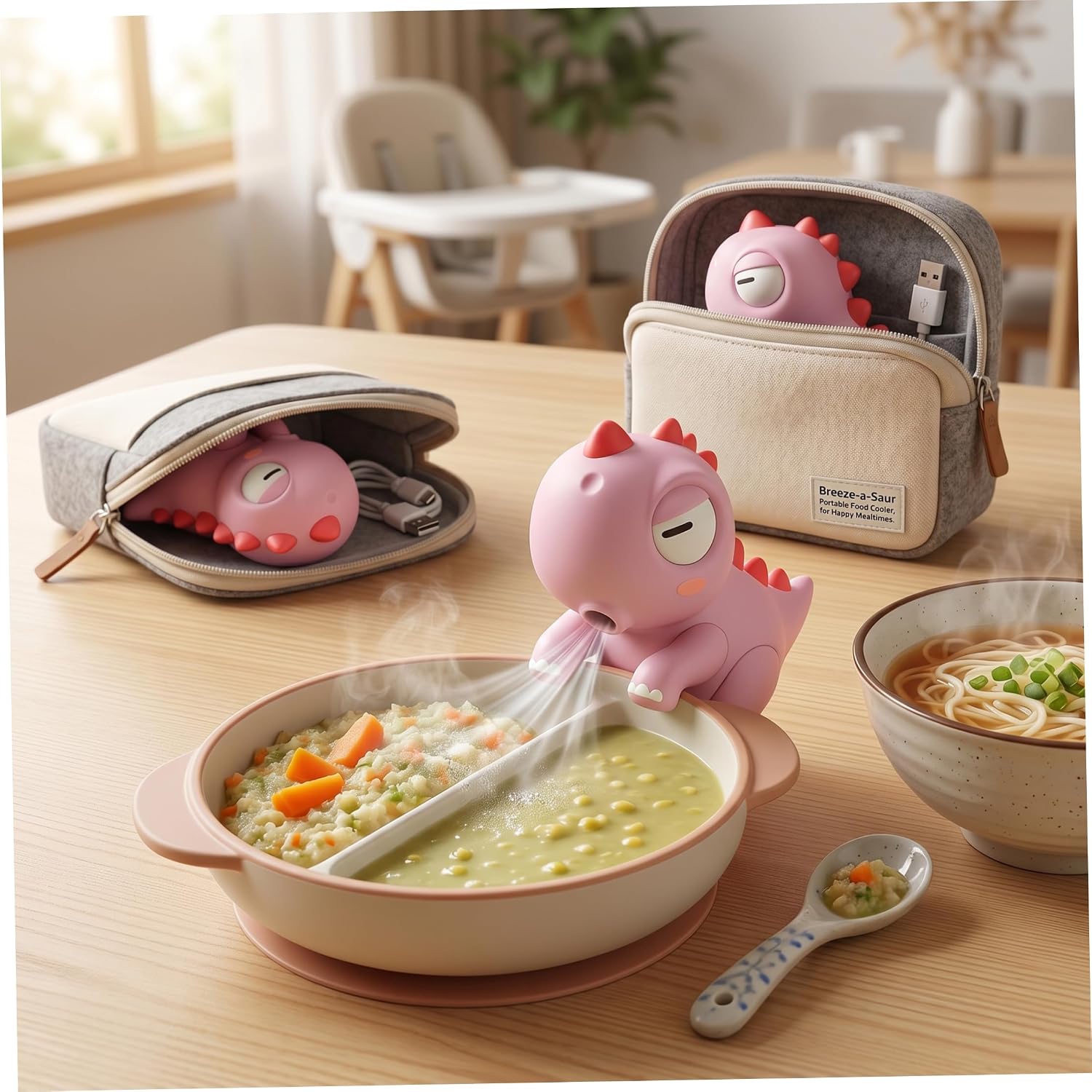 Mini Ventilador Fofo em Format - Baby 1 Year Food avaliação e preço