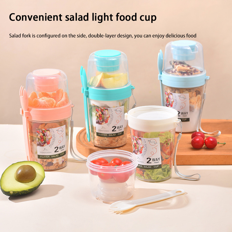 Copo Portátil para Salada de C - Baby Food Oatmeal avaliação e preço