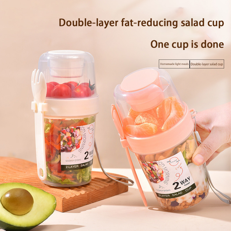 Copo Portátil para Salada de C - Baby Food Oatmeal avaliação e preço