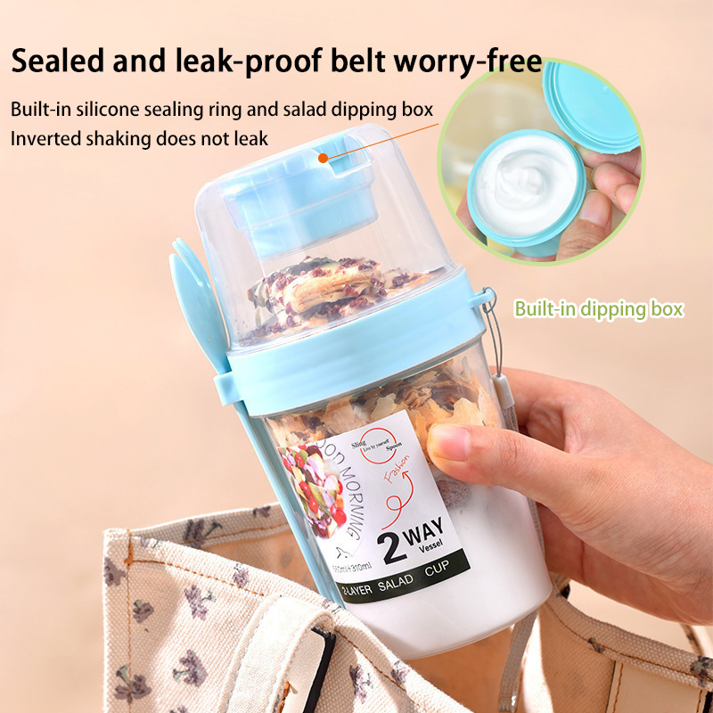 Copo Portátil para Salada de C - Baby Food Oatmeal avaliação e preço