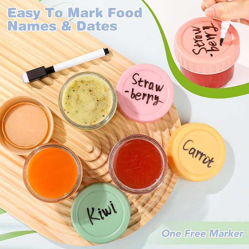 Frascos de Vidro para Alimento - Baby Food Glass Jars avaliação e preço