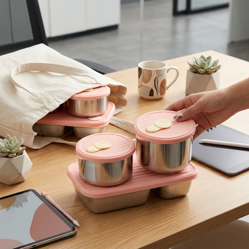 Conjunto de Marmitas de Aço In - Baby Food Organizer avaliação e preço