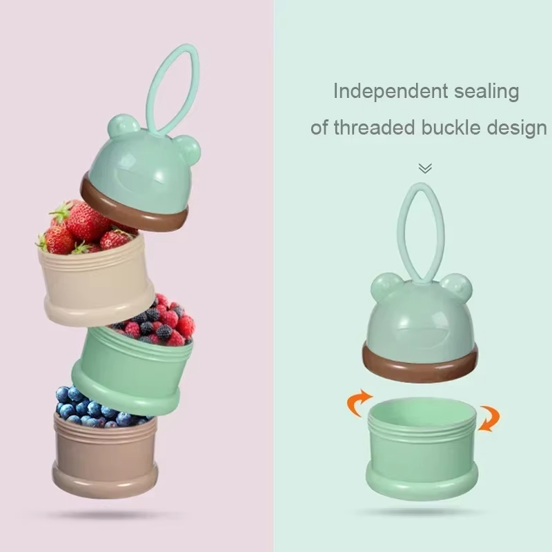 Caixa de leite em pó colorida  - Snack Container Travel avaliação e preço