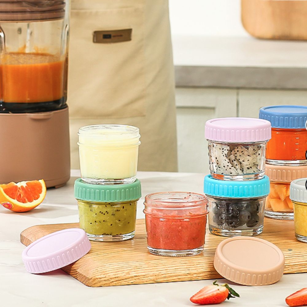 Jarra de vidro multiuso para c - Baby Food Glass Jars avaliação e preço