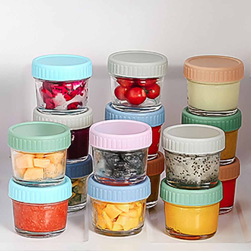 Conjunto de 6 Potes de Vidro R - Baby Food Glass Jars avaliação e preço