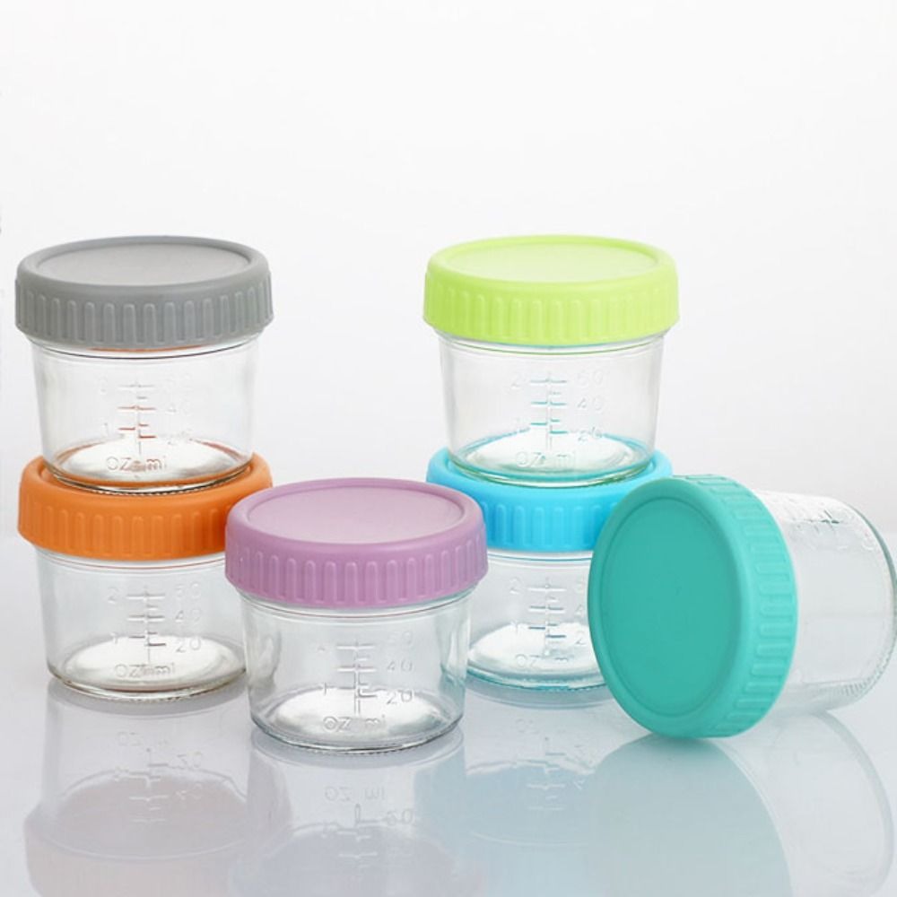 Conjunto de 6 Potes de Vidro R - Baby Food Glass Jars avaliação e preço