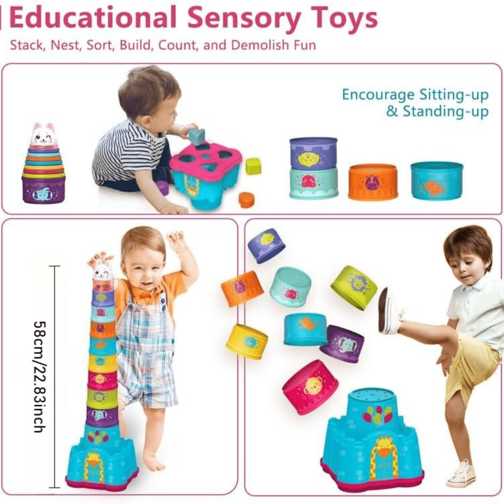 Brinquedos Empilháveis para Be - Baby Food Nestum avaliação e preço