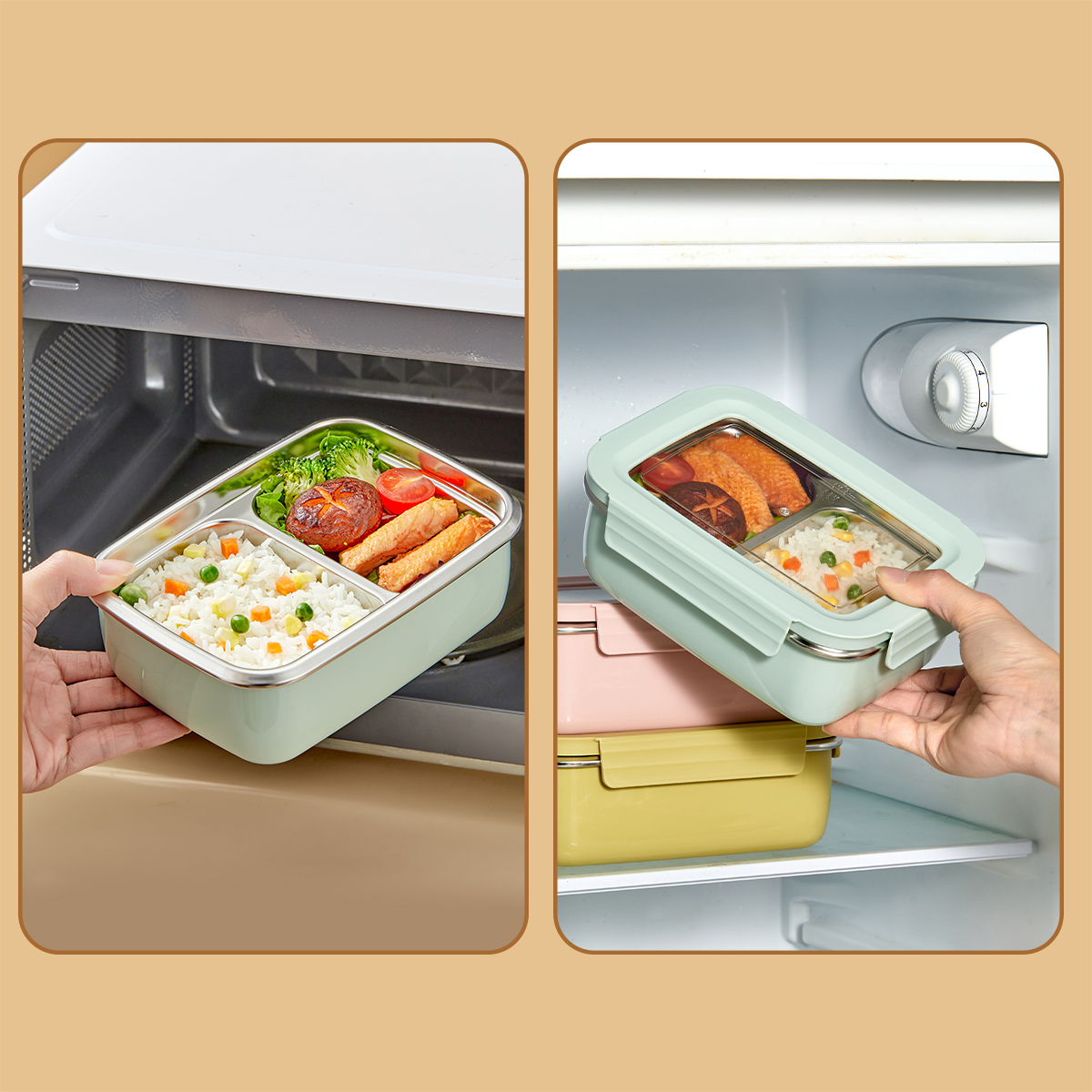 Microondas 304 compartimento d - Baby Food Organizer avaliação e preço