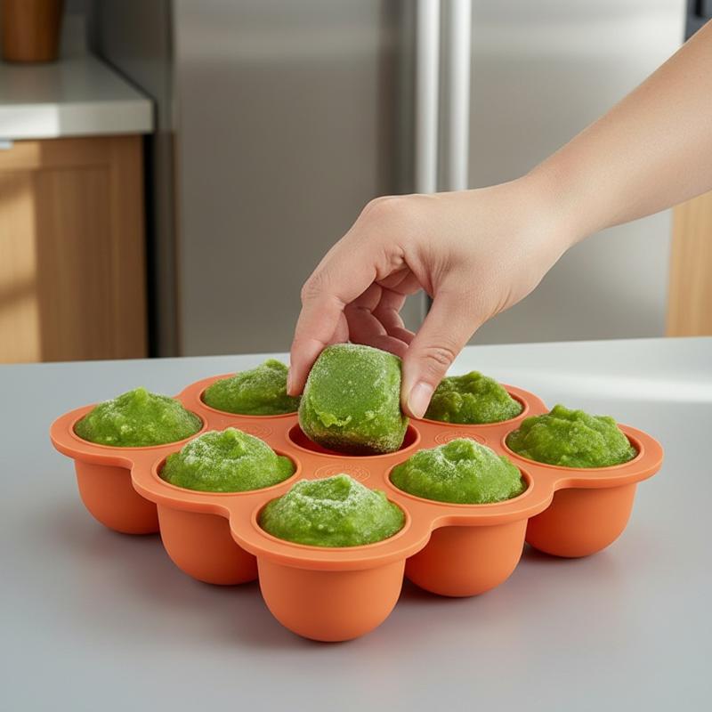 Recipiente de Silicone para Co - Baby Food In Jar avaliação e preço