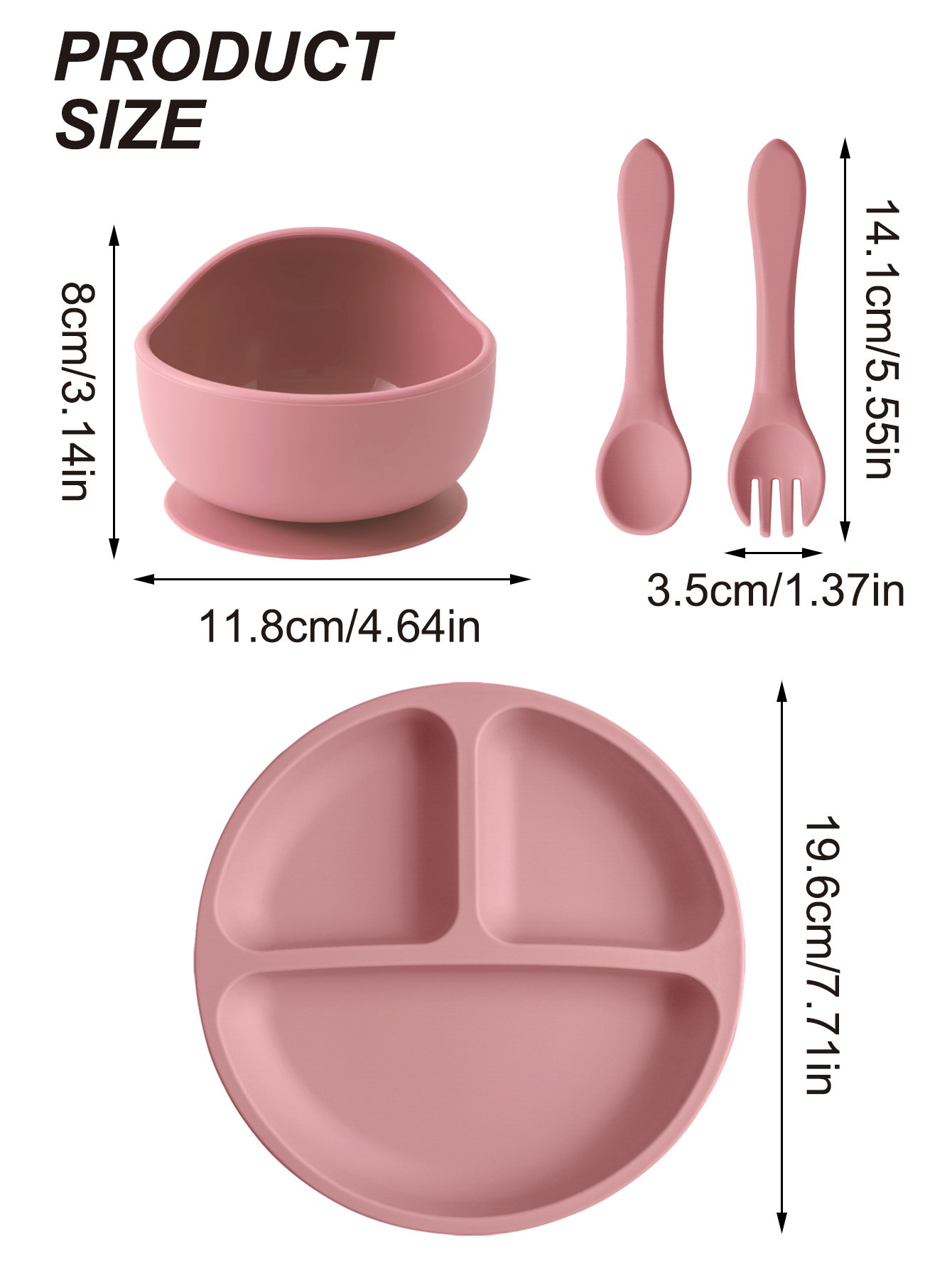 Conjunto de alimentação de sil - Baby Food Menu avaliação e preço