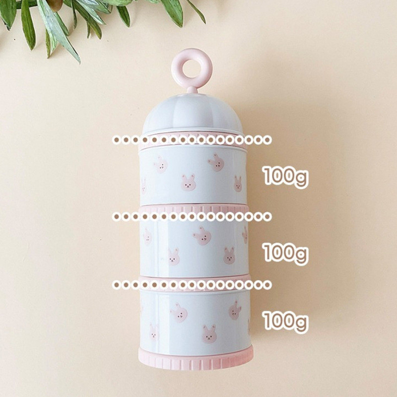 Urso bonito caixa de leite em  - Baby Food Organizer avaliação e preço