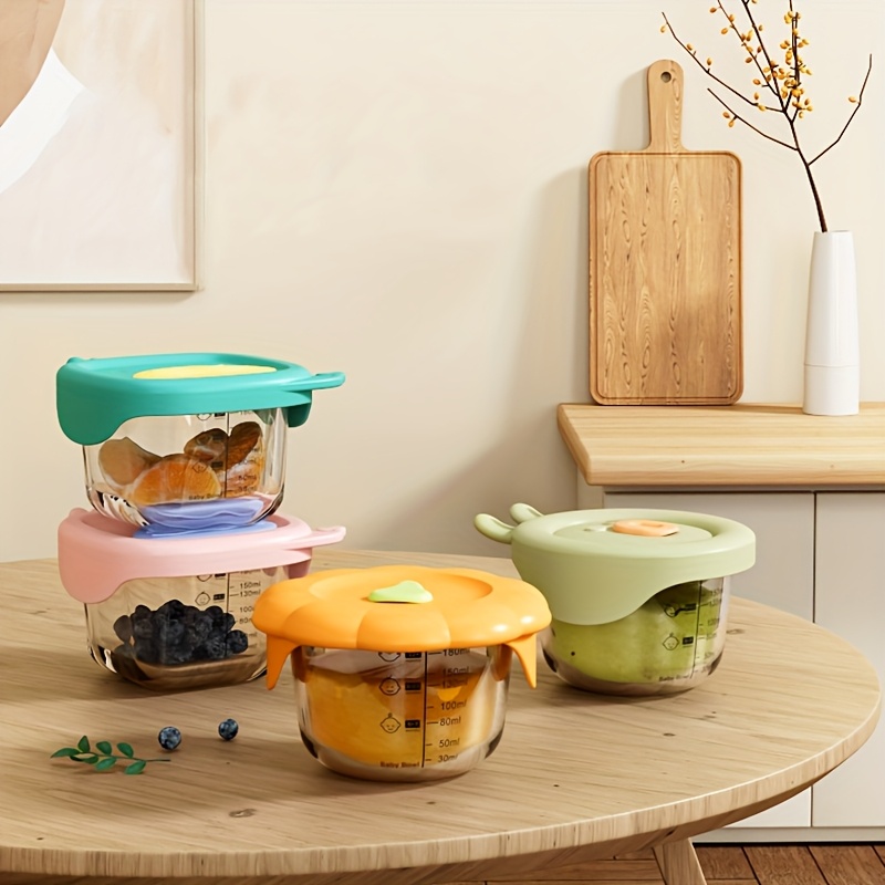 Recipiente de vidro para comid - Baby Food Containers Glass avaliação e preço