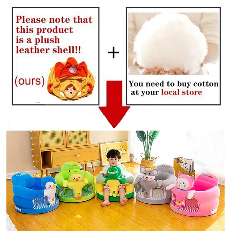 Bonito bebê sofá suporte capa  - Baby Food Nestum avaliação e preço
