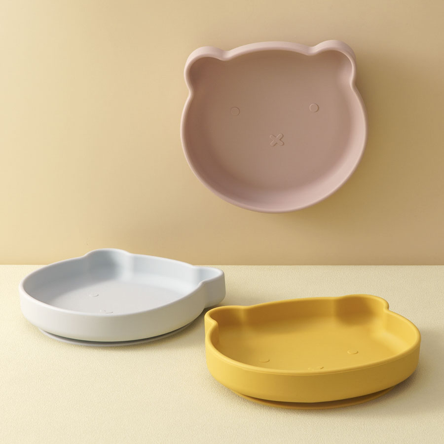 1pc silicone pratos do bebê su - Baby Food Kit avaliação e preço