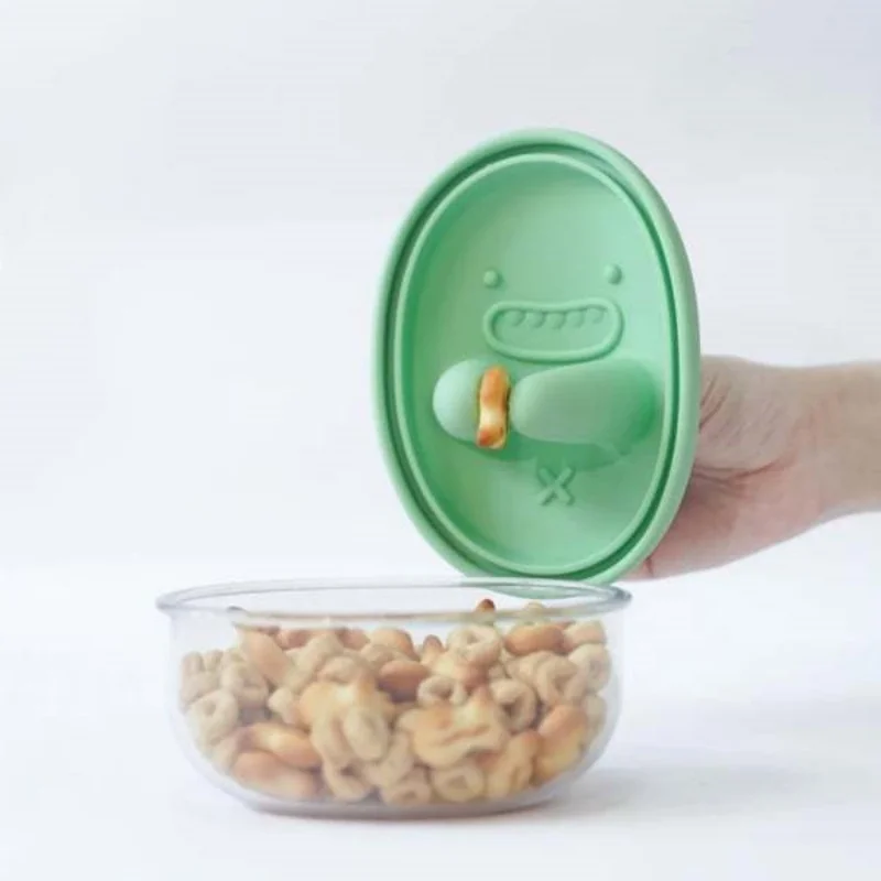 Mantém as mãos limpas lancheir - Snack Container Travel avaliação e preço