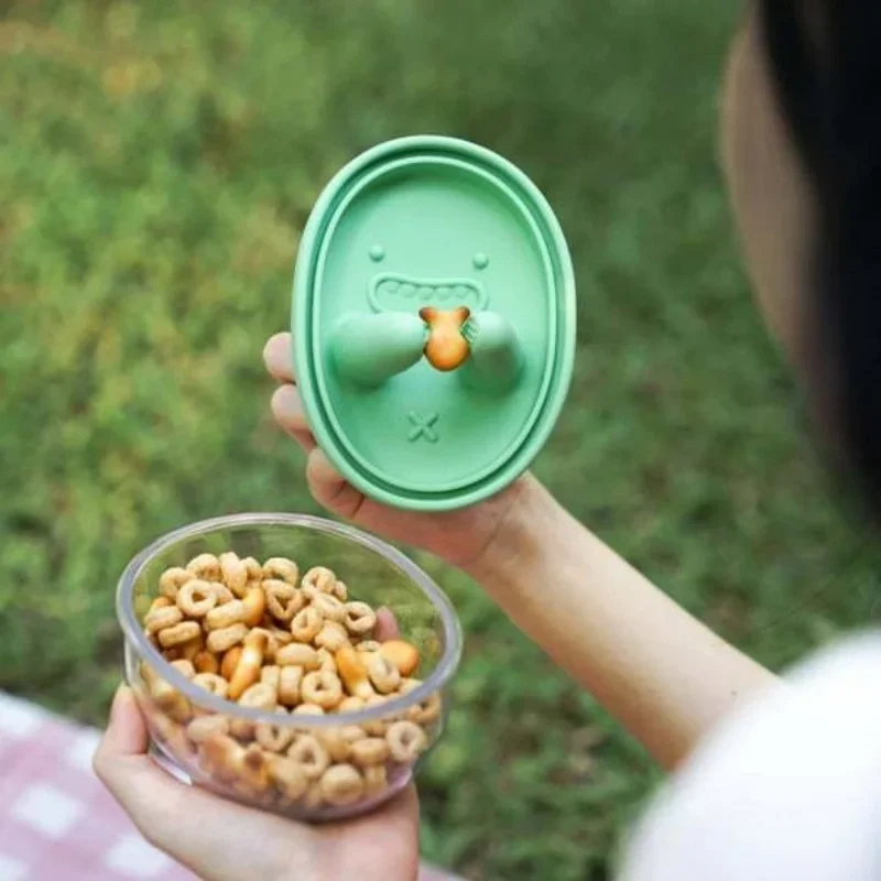 Mantém as mãos limpas lancheir - Snack Container Travel avaliação e preço
