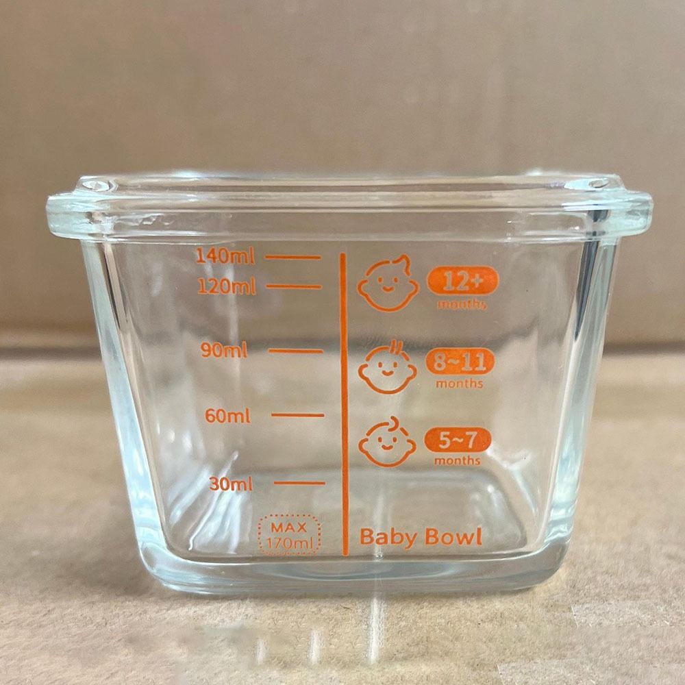 Caixa de Armazenamento de Alim - Baby Food Glass Jars avaliação e preço