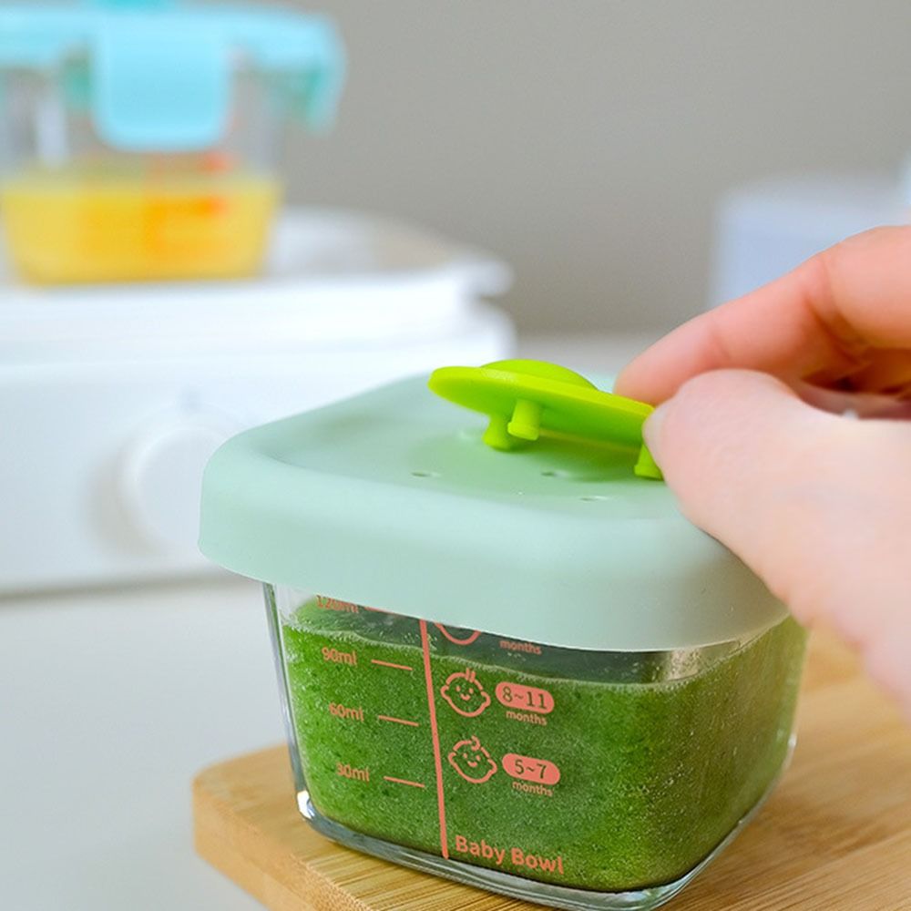 Caixa de Armazenamento de Alim - Baby Food Glass Jars avaliação e preço
