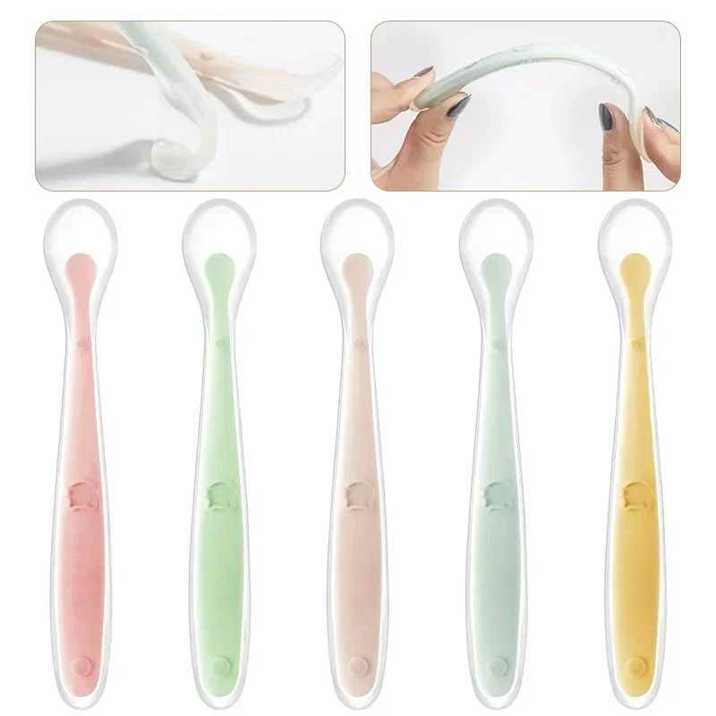 Colher de silicone macio para  - Baby Food Kit avaliação e preço