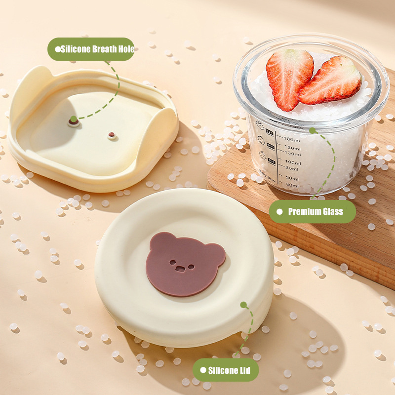 Frascos de vidro para armazena - Baby Food Glass Jars avaliação e preço