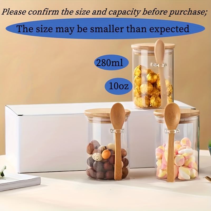 Frasco de doces de 280ml, fras - Baby Food Containers Glass avaliação e preço