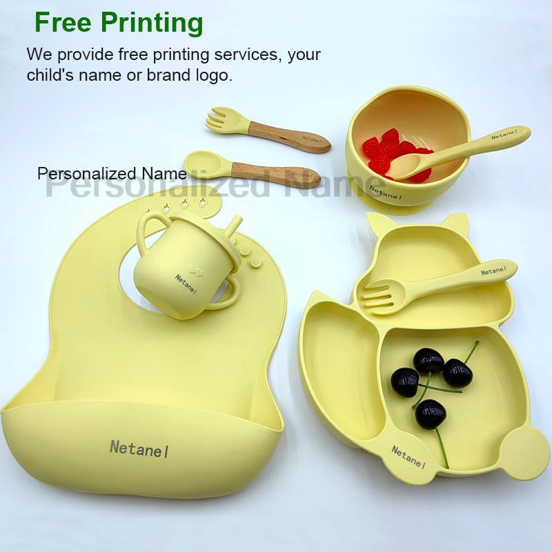 Bebê silicone otário tigela pl - Baby Food Menu avaliação e preço