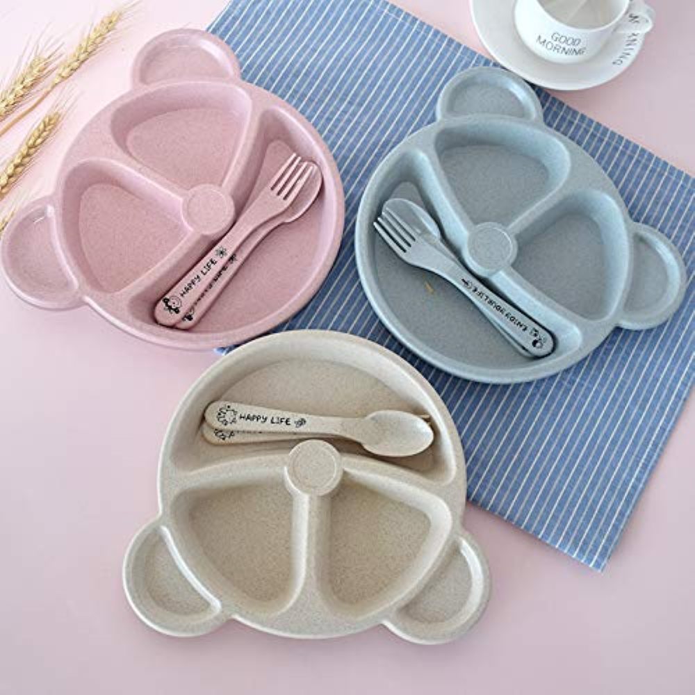 3 pçs/set tigela do bebê + col - Baby Food Menu avaliação e preço
