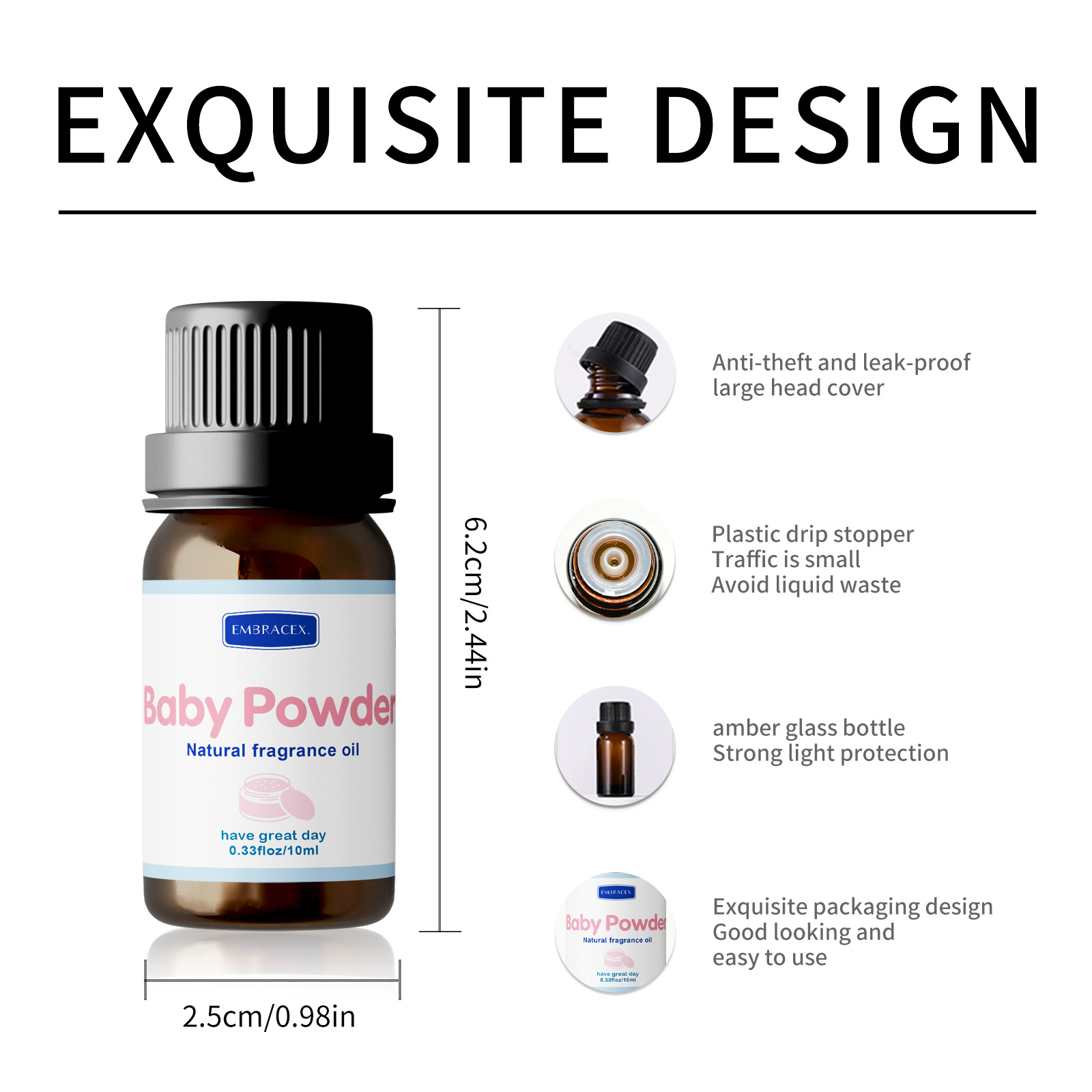 Óleo Essencial de Pó de Bebê 1 - Baby Food Oil avaliação e preço