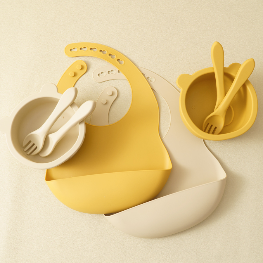 Louça de silicone infantil, co - Baby Food Kit avaliação e preço