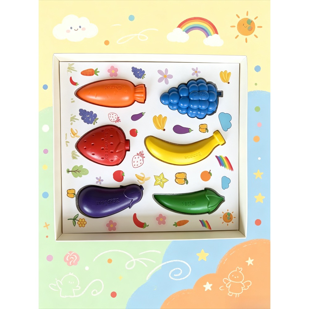 Conjunto de Lápis de Cera Frut - Baby Food Oil avaliação e preço